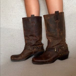 Brown boots